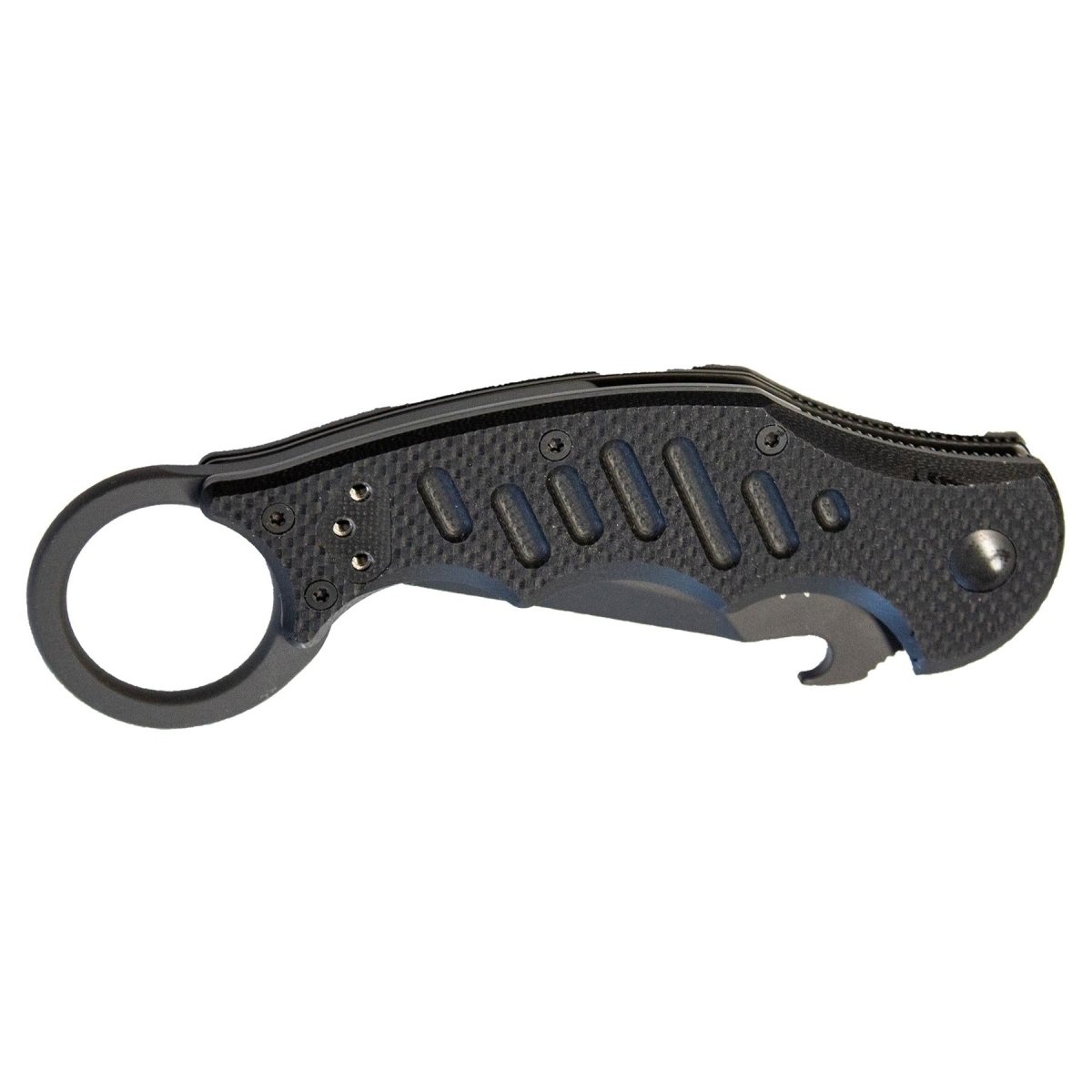 Fox Knives THE DART Tanto Couteau de poche Acier inoxydable N690Co Noir idroglider