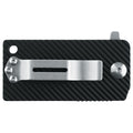 Fox Knives V-KEY BF-750 Couteau porte-clés Tanto pliant en acier inoxydable AISI 440A
