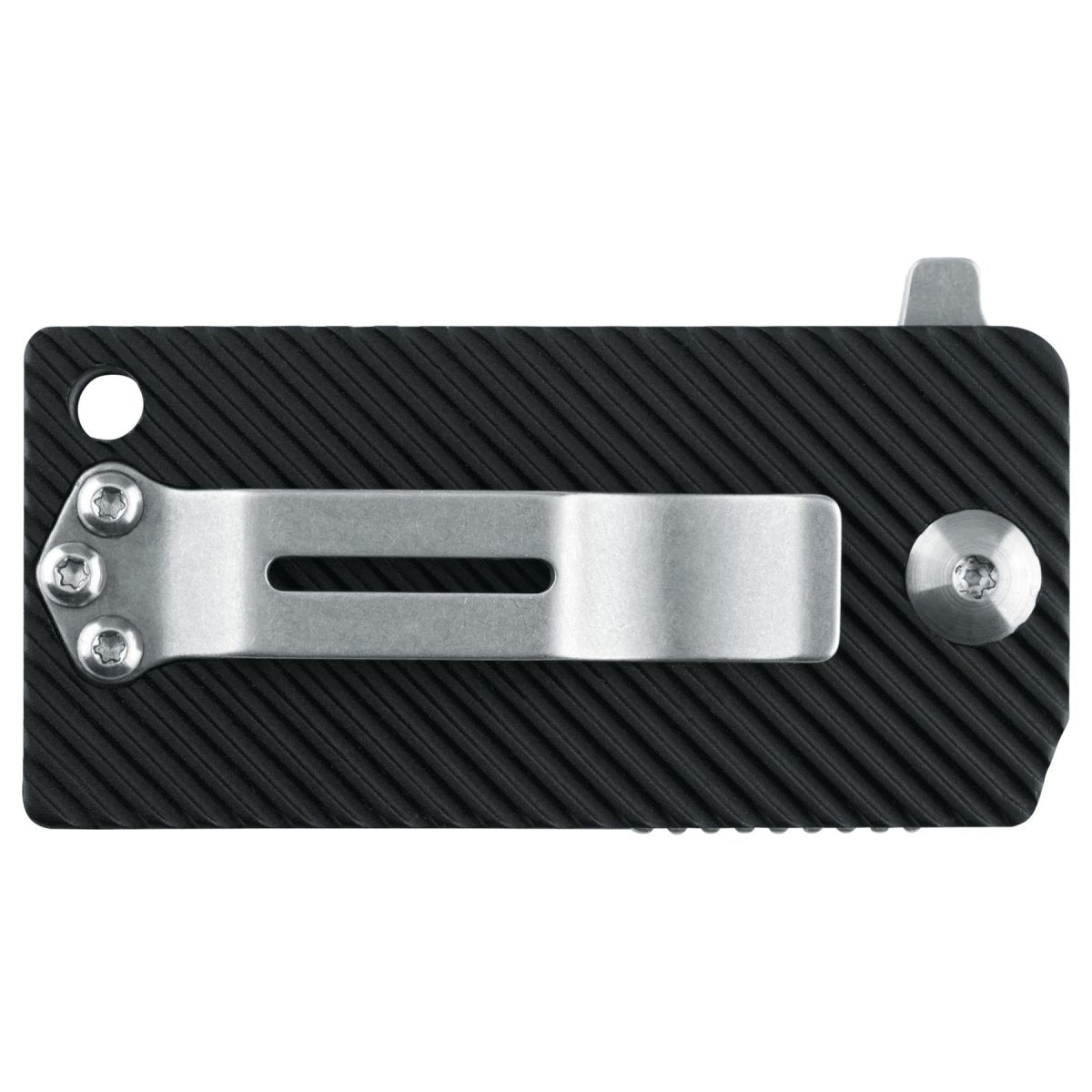 Fox Knives V-KEY BF-750 Couteau porte-clés Tanto pliant en acier inoxydable AISI 440A