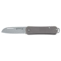 Fox Knives VULPIS couteau de poche pliant Drop Point acier inoxydable M390 gris