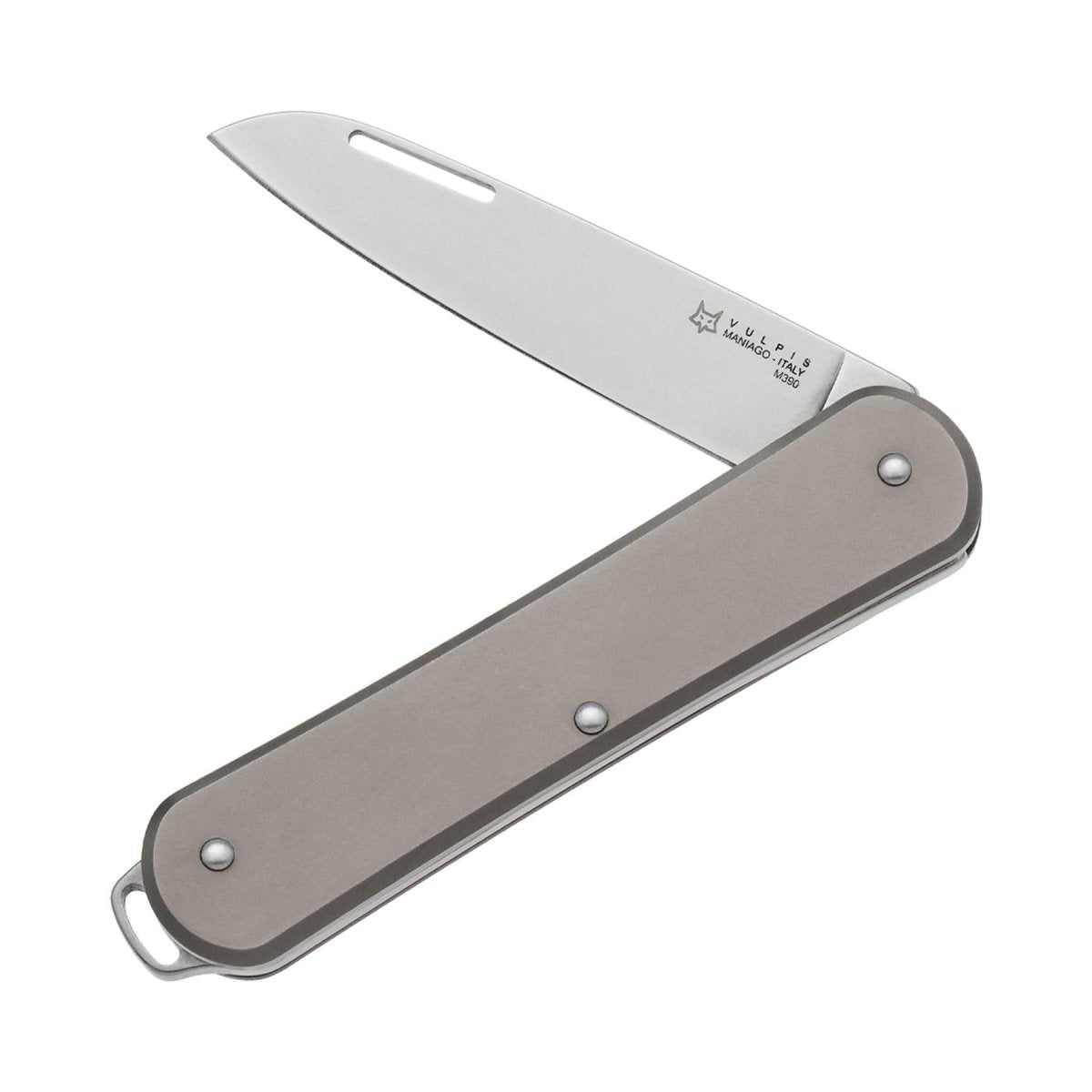 Fox Knives VULPIS couteau de poche pliant en acier inoxydable M390 manche en titane