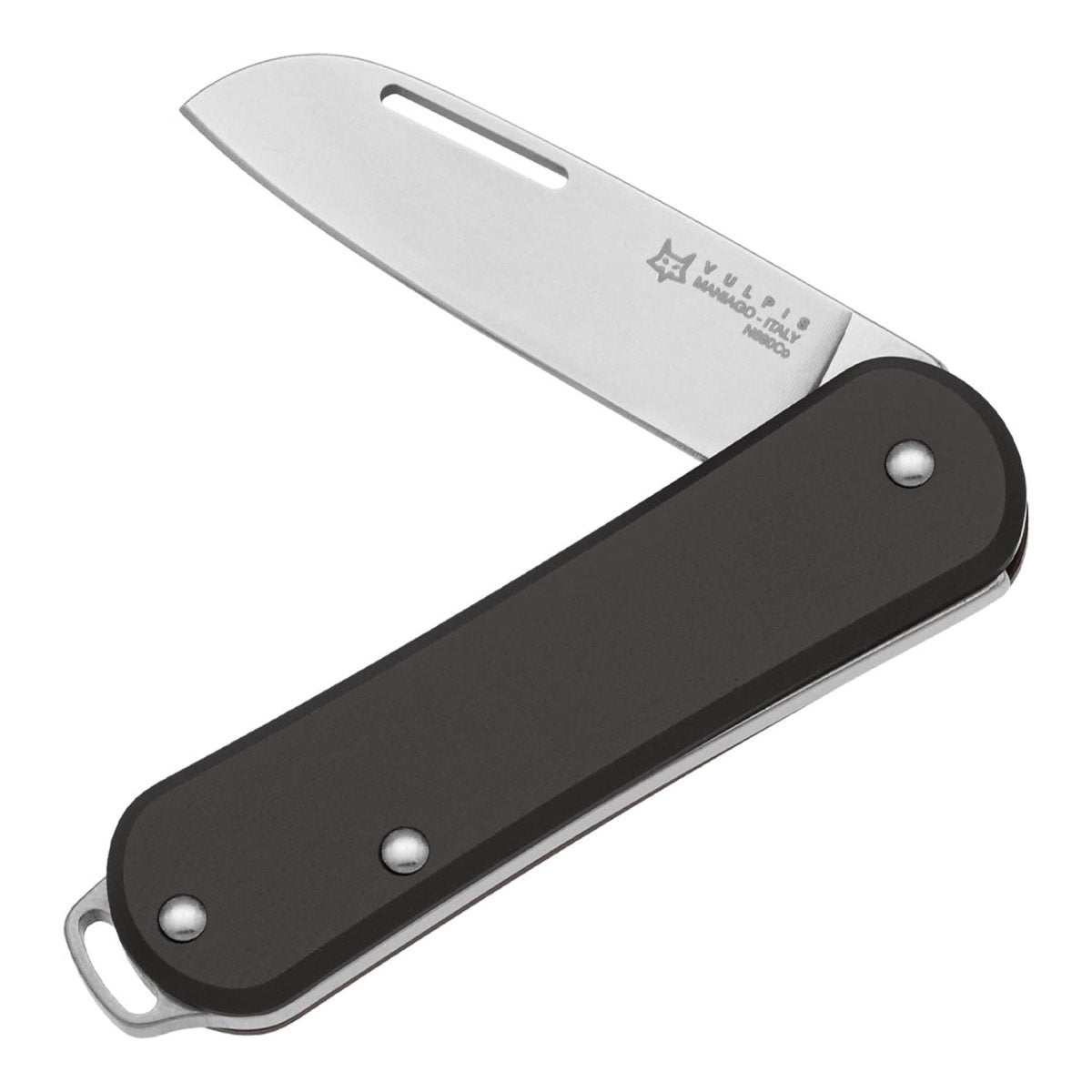 Fox Knives VULPIS FX-VP108 BK couteau de poche pliant en acier inoxydable N690Co noir