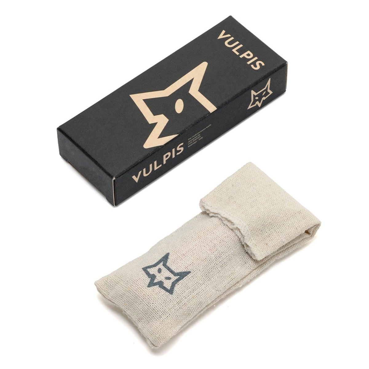 Fox Knives VULPIS FX-VP108 BK couteau de poche pliant en acier inoxydable N690Co noir