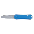 Fox Knives VULPIS FX-VP108 SB Couteau de poche pliant en acier inoxydable N690Co Bleu