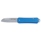 Fox Knives VULPIS FX-VP108 SB Couteau de poche pliant en acier inoxydable N690Co Bleu