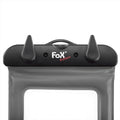 Smartphone extérieur Fox Sac transparent poussière de fermeture étanche serrée noir