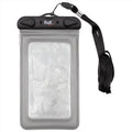 Smartphone extérieur Fox Sac transparent poussière de fermeture étanche serrée noir