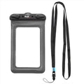 Smartphone extérieur Fox Sac transparent poussière de fermeture étanche serrée noir