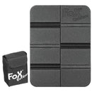 Fox Outdoor Thermal Seat Pad Anti - Slip Foldable Molle Pouch Included Black - GoMilitar