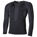 Fox Outdoor Maillot de Corps Thermique Respirant Tissu Extensible Séchage Rapide Noir