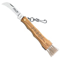 Couteau à champignons fixe FoxKnives 405 OL en acier inoxydable AISI 420C