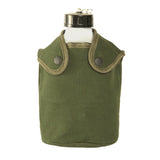 Bouteille d'eau à boire de style armée française Pot de cantine militaire avec pochette OD