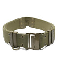 Ceinture de combat tactique réglable et robuste de l'armée française kaki NEUF