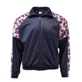 Veste de sport d'école militaire française des années 90 rétro vintage rayé vêtements de sport de randonnée