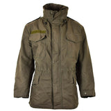 Véritable veste de combat de l'armée autrichienne M65 GoreTex militaire olive Parka imperméable