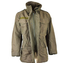 Genuine Austrian army combat M65 jacket GoreTex military olive Parka waterproof - GoMilitar