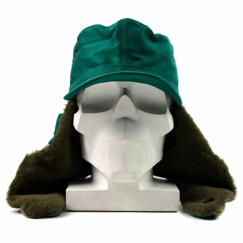 Véritable casquette militaire d'hiver de l'armée autrichienne Chapeau autrichien NEUF Édition militaire verte