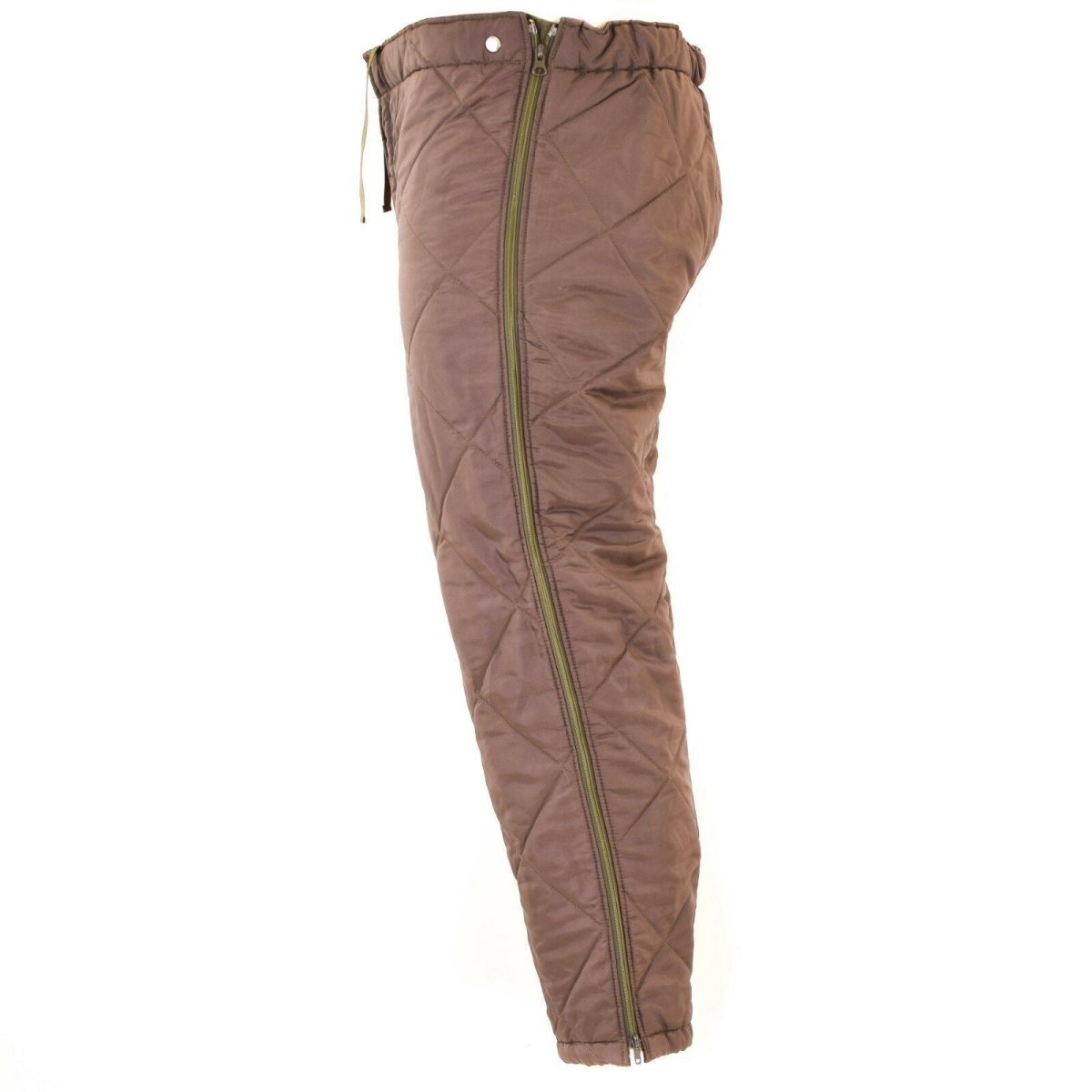 Véritables doublures de pantalon de l'armée autrichienne Pantalons thermiques plus chauds vert olive