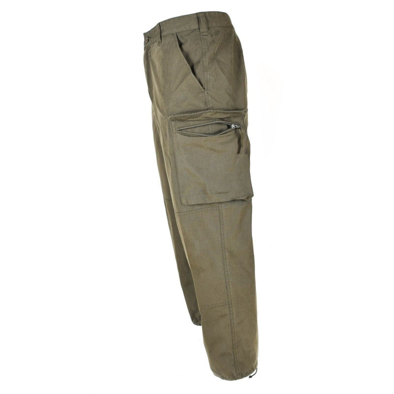 Genuine Austrian army pants Rip stop OD Military combat field Trousers Olive BDU - GoMilitar
