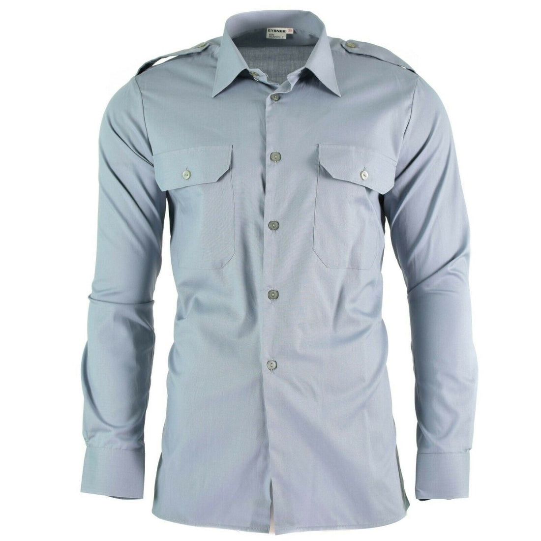 Véritable chemise de l'armée autrichienne grise à manches longues pour le service militaire BDU NEUF