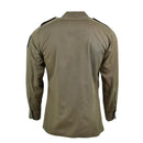 Genuine Austrian army shirt M65 O.D Military combat long sleeve Olive BDU - GoMilitar
