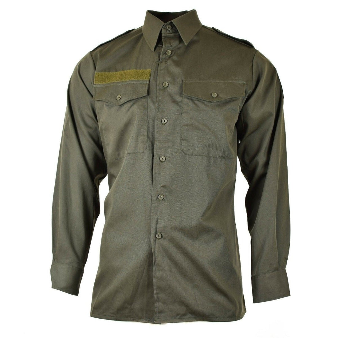 Véritable chemise de l'armée autrichienne M65 OD Militaire de combat à manches longues Olive BDU NEUF