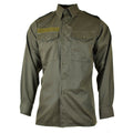 Véritable chemise de l'armée autrichienne M65 OD Militaire de combat à manches longues Olive BDU NEUF