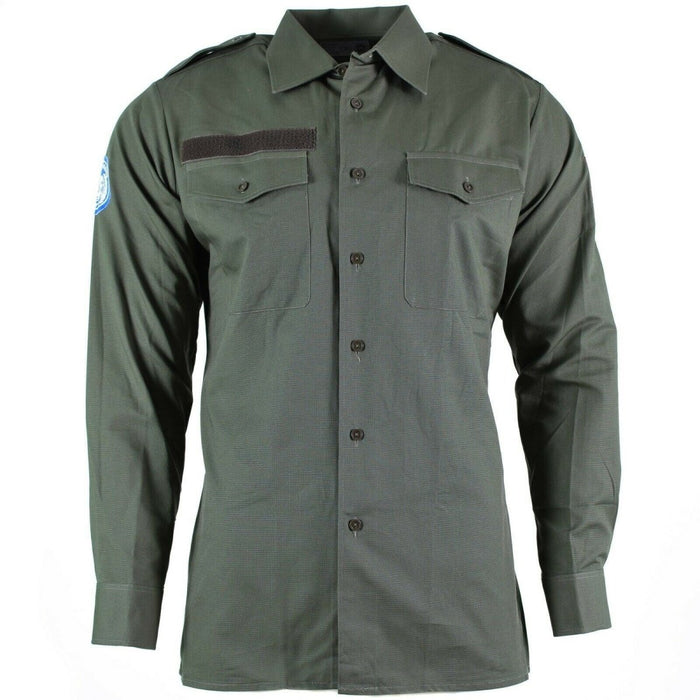Véritable chemise de l'armée autrichienne OD olive Combat militaire à manches longues tropic BDU NEW - GoMilitar