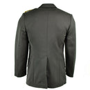 austrian military vintage formal jacket in army gray color