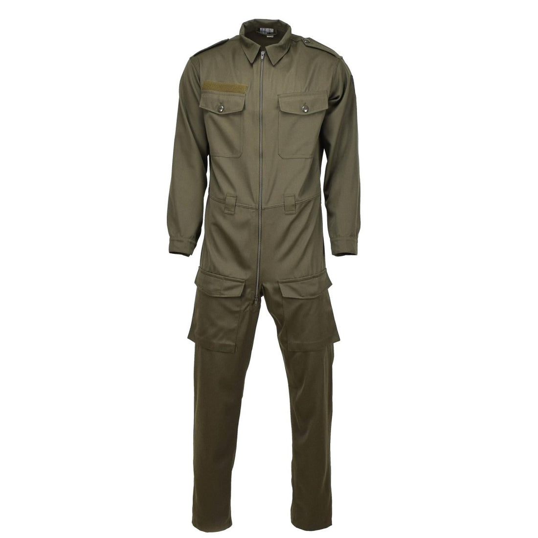Combinaison de travail de mécanicien militaire autrichien authentique, combinaison de travail de tanker, olive, NEUF