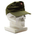 Casquette de combat authentique des troupes excédentaires militaires autrichiennes olive OD Austria