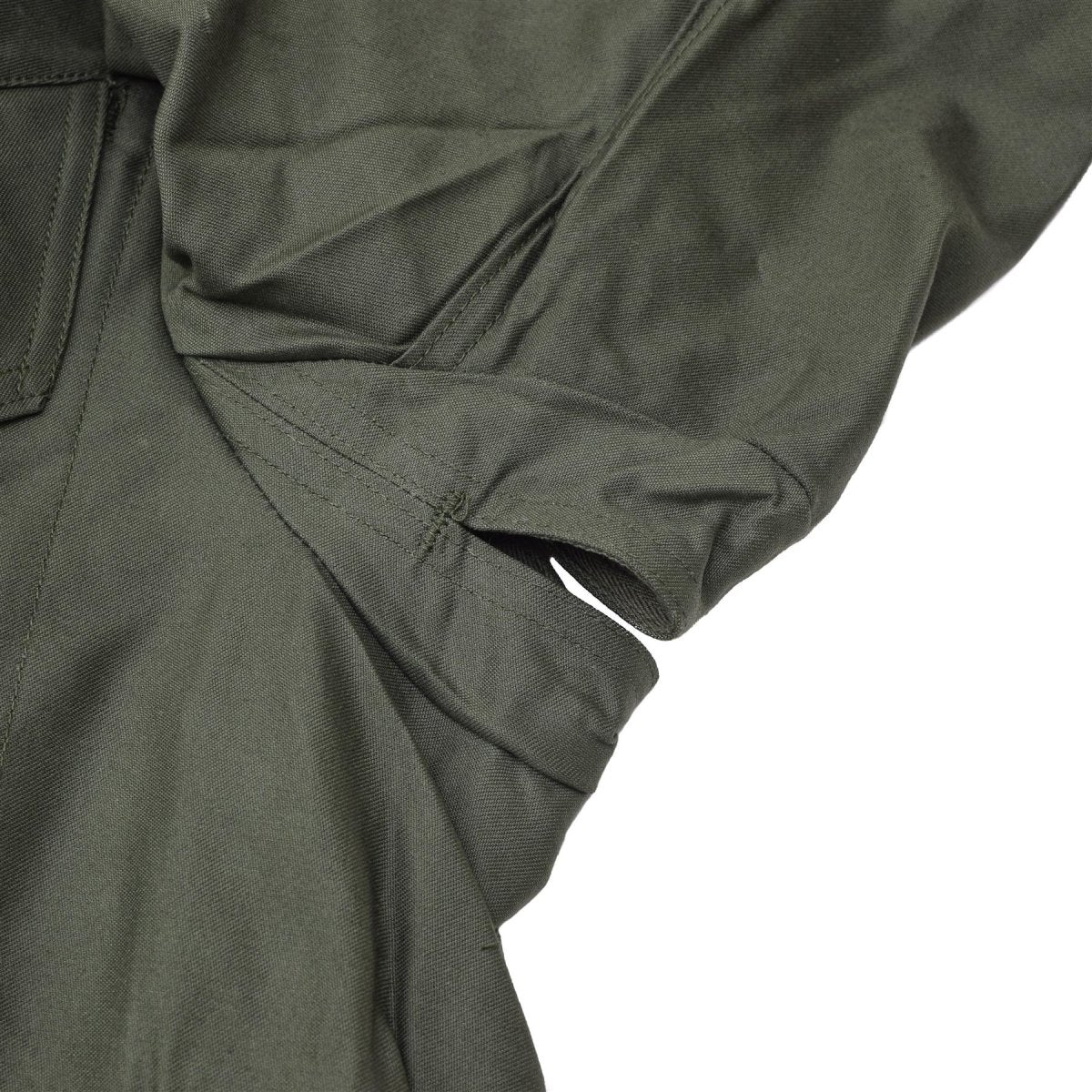Véritable veste de campagne de l'armée belge M64 parka militaire imperméable en coton Olive NEUF