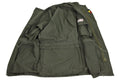 Véritable veste de campagne de l'armée belge M64 parka militaire imperméable en coton Olive NEUF