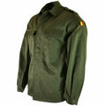 Véritable veste de campagne militaire belge BDU chemise olive militaire combat NEUF