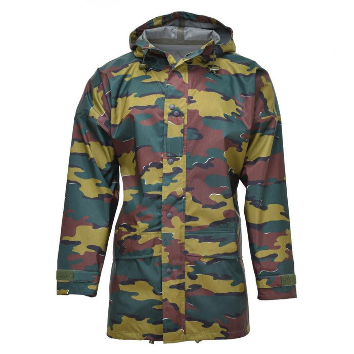 VÉRITABLE ARMÉE BELGE IMPERMÉABLE GORETEX SEYNTEX VESTE JIGSAW PARKA À CAPUCHE NEUF - GoMilitar