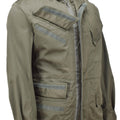 Véritable veste militaire belge olive field troupes BDU parka à capuche vintage NEUF