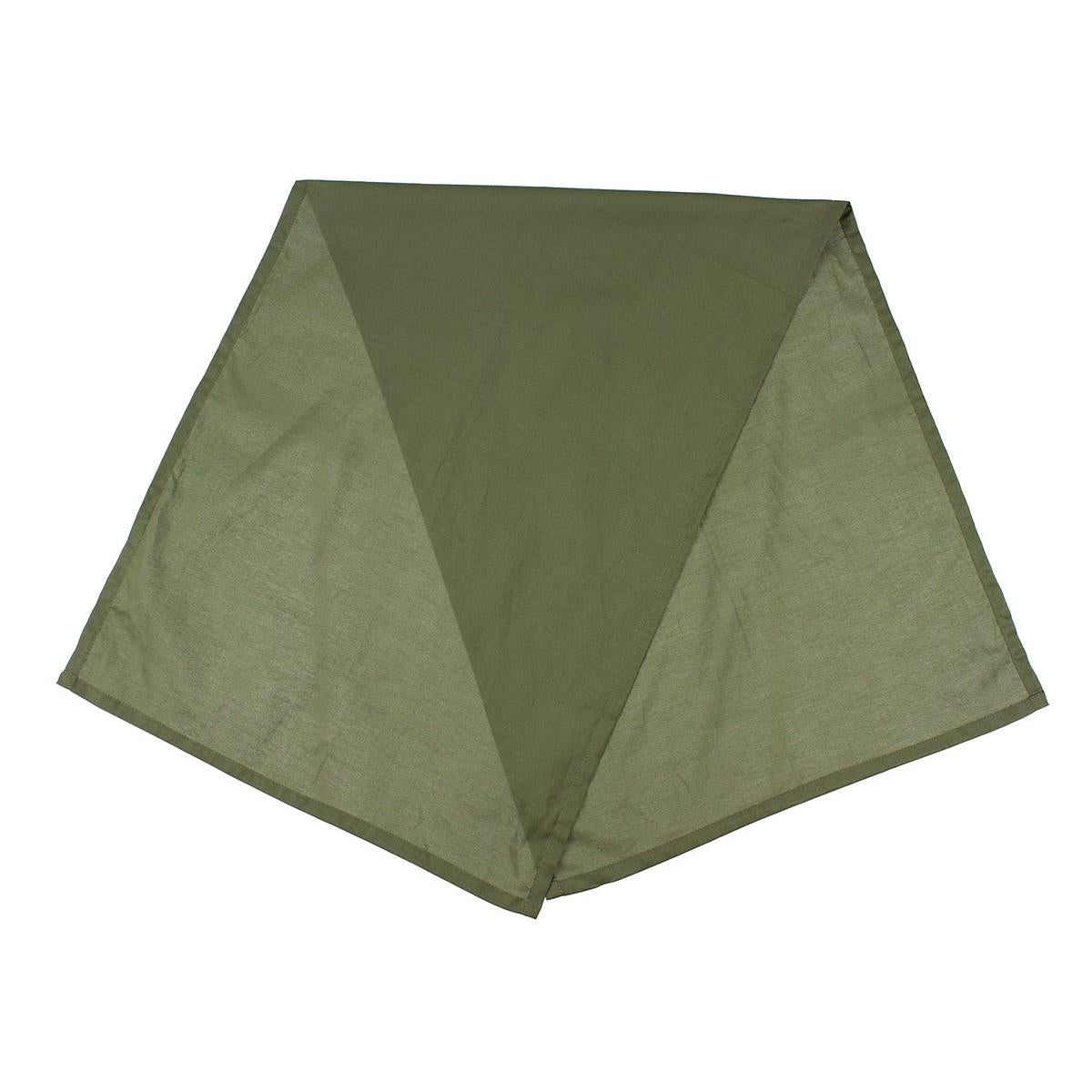 Véritable foulard du désert de l'armée britannique, bandana vert, 105 x 40 cm, 41 x 16 pouces, NEUF