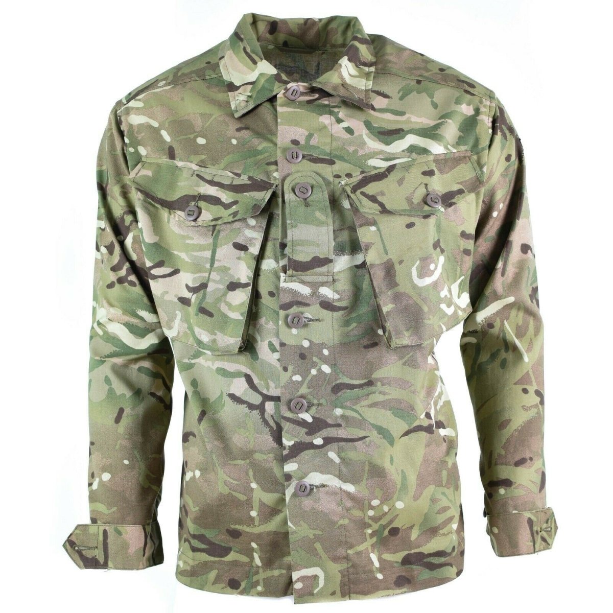Véritable veste de combat MTP de l'armée britannique, chemise militaire multicam NEUF