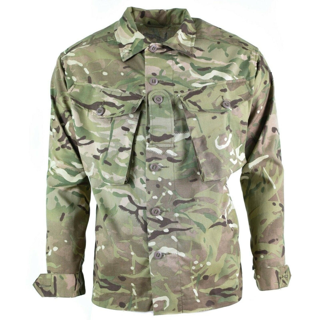 Véritable veste de combat MTP de l'armée britannique, chemise militaire multicam NEUF