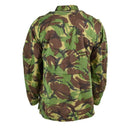 British military smock jacket in DPM camouflage from the back
