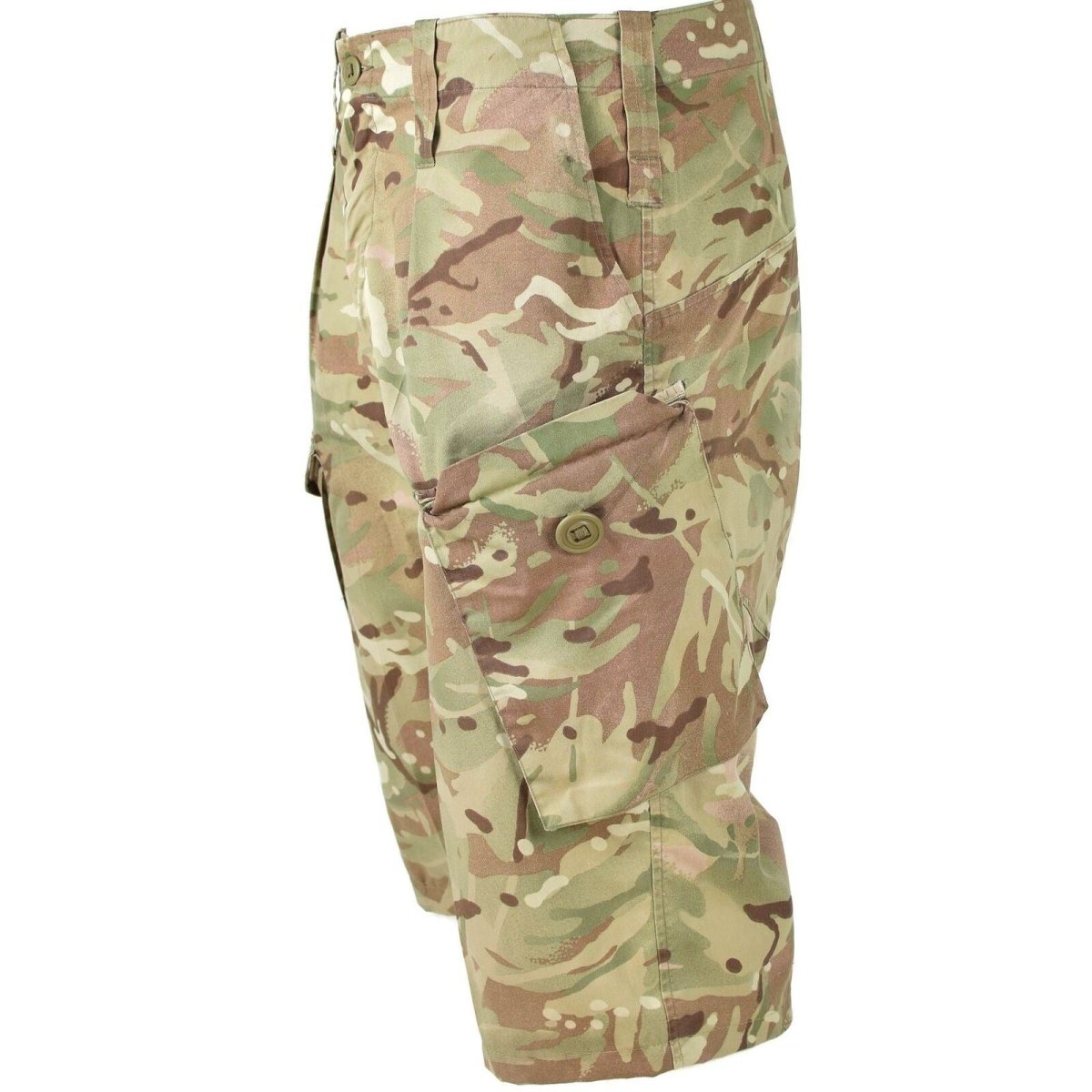 Véritable short de combat militaire MTP camouflage de l'armée britannique, bermuda militaire