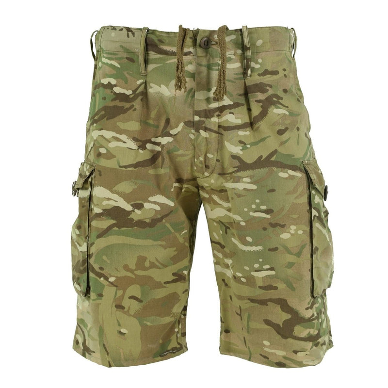 Genuine British army military combat MTP camouflage shorts military bermuda - GoMilitar