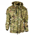 Véritable veste de combat militaire MTP de l'armée britannique parka coupe-vent NEUF