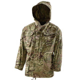 Veste de combat militaire MTP de l'armée britannique authentique, parka coupe-vent à capuche