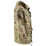 Veste de combat militaire MTP de l'armée britannique authentique, parka coupe-vent à capuche