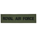 Véritable patch de la Royal Air Force de l'armée britannique Badge en tissu Insigne militaire RAF OD