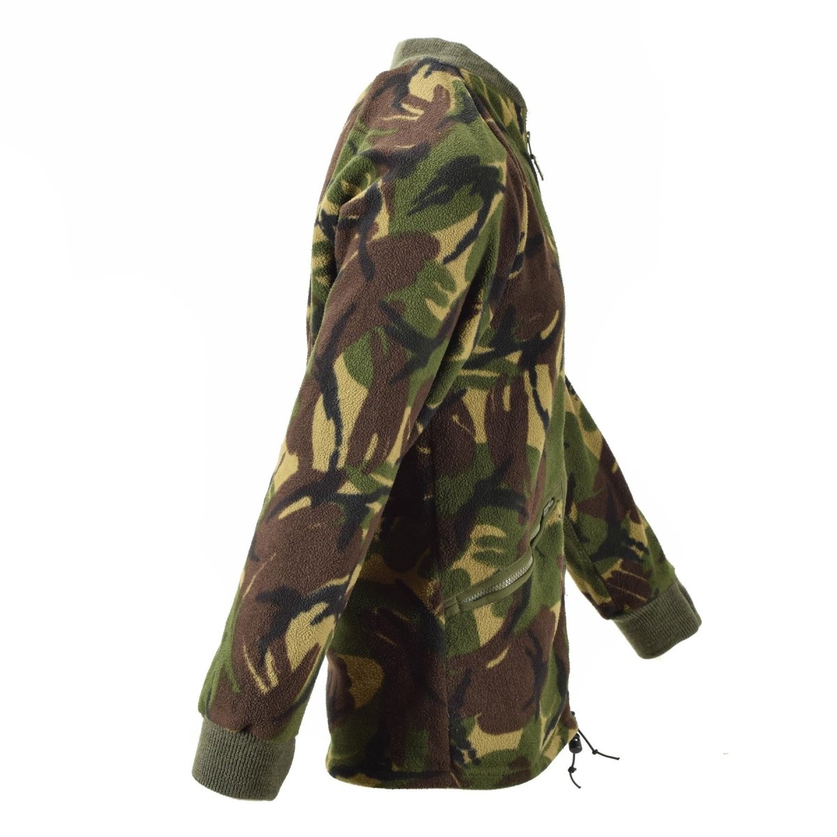 Véritable cardigan britannique Army Thermal Jacket Fleece DPM Camo Jumper hommes zippés