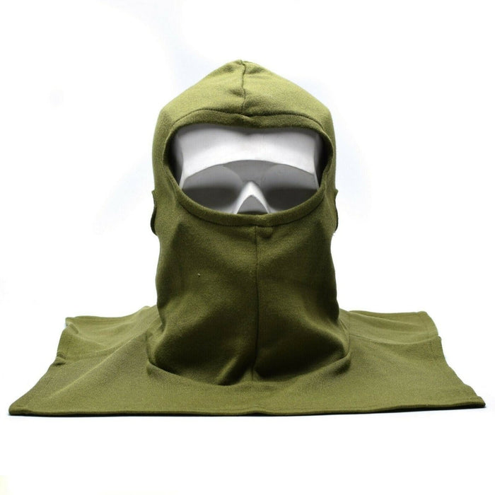 Véritable cagoule militaire britannique masque tactique couvre-chef olive - GoMilitar
