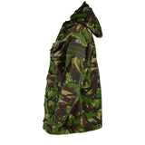 Veste de combat militaire britannique authentique à capuche coupe-vent camouflage DPM