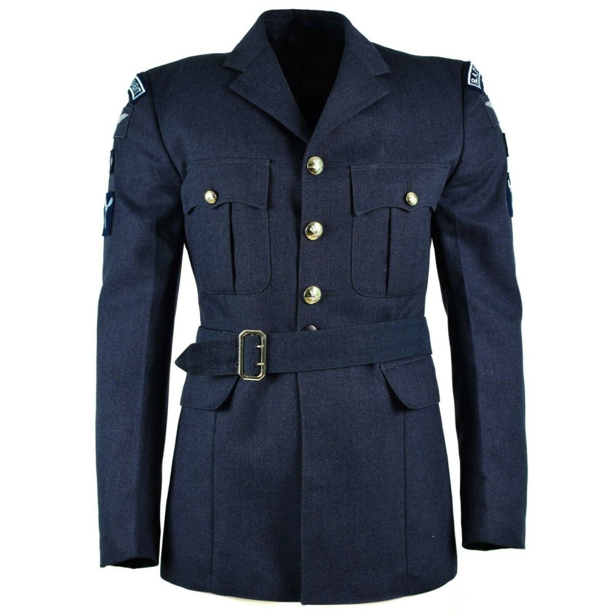 Veste saharienne homme sans doublure bleue en coton Veste saharienne homme sans doublure bleue en coton